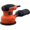 Black&decker BLACK+DECKER Eccentric sander BEW210-QS (orange/black, 230 watts)