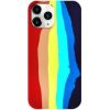 Evelatus  
       Apple  
       iPhone 14 Pro Silicone case Multi-Colored 
     Rainbow