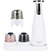 Adler Electric Salt and pepper grinder AD 4449w 7 W, Housing material ABS plastic, Lithium, Matte White