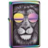 Zippo šķiltavas 151CI407606 Lion in Sunglasses