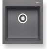 Sink Pyramis Istros 46x50 dark grey