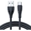 Cable USB Surpass / Type-C / 3A / 0.25m Joyroom S-UC027A11 (black)