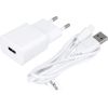 Maxlife MXTC-01 charger 1x USB 1A white + Lightning cable