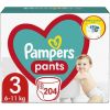 PAMPERS Pieluchy MTH Rozm 3, 6-11kg, 204szt.