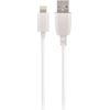 Maxlife cable USB - Lightning 3,0 m 2A white