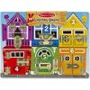 Melissa And Doug Melissa&Doug Latches Board  Art.13785 Koka dēlis ar aizbīdņiem