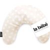 La Bebe™ Nursing La Bebe™ Mimi Nursing Cotton Pillow Art.73388 Dots Atbalsta pakaviņš spilventiņš 19x46cm ceļojumiem