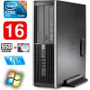 HP 8100 Elite SFF i5-650 16GB 240SSD+1TB DVD WIN7Pro