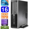 HP 8100 Elite SFF i5-650 16GB 240SSD GT1030 2GB DVD WIN10Pro