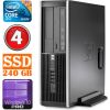 HP 8100 Elite SFF i5-650 4GB 240SSD DVD WIN10Pro