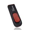 ADATA C008 8 GB, USB 2.0, Black/Red