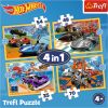 TREFL HOT WHEELS Комплект пазлов 4в1