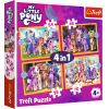 TREFL MY LITTLE PONY Комплект пазлов 4в1 Мой маленький пони