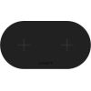 Dual wireless charger Cygnett 20W (black)