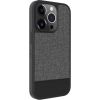 iLike iPhone 14 Pro Plastic Leather Back Cover Apple Gray