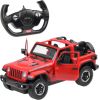 Tālvadības automašīna Jeep Wrangler Rubicon, sarkana