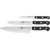 ZWILLING 36130-003-0 Set de 3 Couteaux, Acier Inoxydable, Noir, 34 x 14 x 3 cm 3 pc(s) Knife set