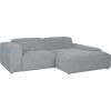 Corner sofa LEHTE right corner, grey