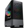 COUGAR | MG140 Air RGB Black | PC Case | Mini Tower / Air Vents Front Panel / 3 x ARGB Fans / 4mm TG Left Panel