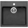 The sink PYRAMIS CAMEA 53x50 1B black