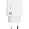 NATEC USB CHARGER RIBERA USB-C 20W PD WHITE