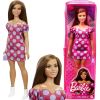 Lalka Barbie Barbie Barbie Lalka Fashionistas 171 Czerwona sukienka w grochy GRB62 MATTEL