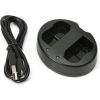 Extradigital Charger CANON LP-E8, Dual