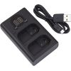 Extradigital Charger PANASONIC DMW-BLK22, Dual