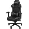 Biroja krēsls MENA 69x56xH124-135cm melns/pelēks