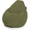 Qubo Comfort 90 Olive VELVET FIT Augstas kvalitātes krēsls Bean Bag