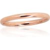 Золотое обручальное кольцо #1101119(Au-R), Красное Золото 585°, Размер: 18.5, 1.52 гр.