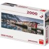 Dino Panoramic Puzzle 2000 pc Fishing Village