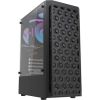 Computer Case Darkflash DK300M Micro-ATX with 3 fans (Black)