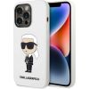 Karl Lagerfeld KLHCP14LSNIKBCH Aizmugurējais Apvalks Priekš Apple iPhone 14 Pro