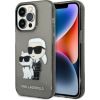 Karl Lagerfeld KLHCP14XHNKCTGK Aizmugurējais Apvalks Priekš Apple iPhone 14 Pro Max