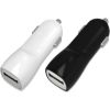 Car charger Tellos with USB connector (dual) (1A+2A) black