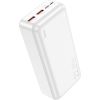 Внешний аккумулятор Power Bank Hoco J101B PD 20W+Quick Charge 3.0 22.5W 30000mAh белый