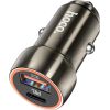 Car charger Hoco Z46A USB-A/Type-C PD20W+QC3.0 grey