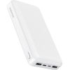 Внешний аккумулятор Power Bank Borofone BJ3A Type-C microUSB 2*USB (2A)  20000mAh белый