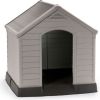 Curver Домик для собак Dog House 95x99x99см серый