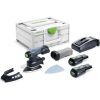 Akumulatora trīsstūra slīpmašīna Festool DTSC 400 3,1 I-Plus; 18 V; 2x3,1 Ah