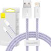 USB cable for Lightning Baseus Dynamic 2 Series, 2.4A, 1m (purple)