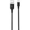 Cable USB to Lightning XO NB143, 1m (black)