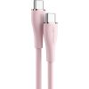 USB-C 2.0 to USB-C 5A Cable Vention TAWPG 1.5m Pink Silicone