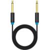 6.35mm TS Audio Cable 1.5m Vention BAABG Black