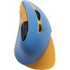 Wireless Vertical Mouse Dareu LM138G 2.4G 800-1600 DPI (blue-yellow)