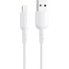 USB to Lightning cable Vipfan Colorful X11, 3A, 1m (white)