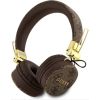 Guess   PU Leather 4G Metal Logo BT5.3 Stereo Headphone Brown