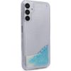 iLike Galaxy A14 5G Silicone Case Water Glitter Samsung Blue
