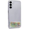 iLike Galaxy A14 5G Silicone Case Water Glitter Samsung Rainbow